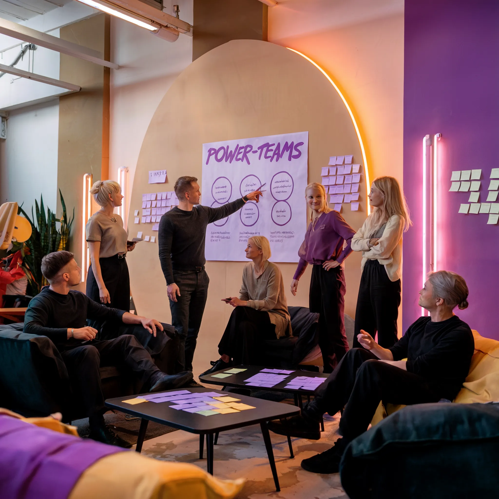 AI-generiertes Bild für Rrevival – Strategiemeeting