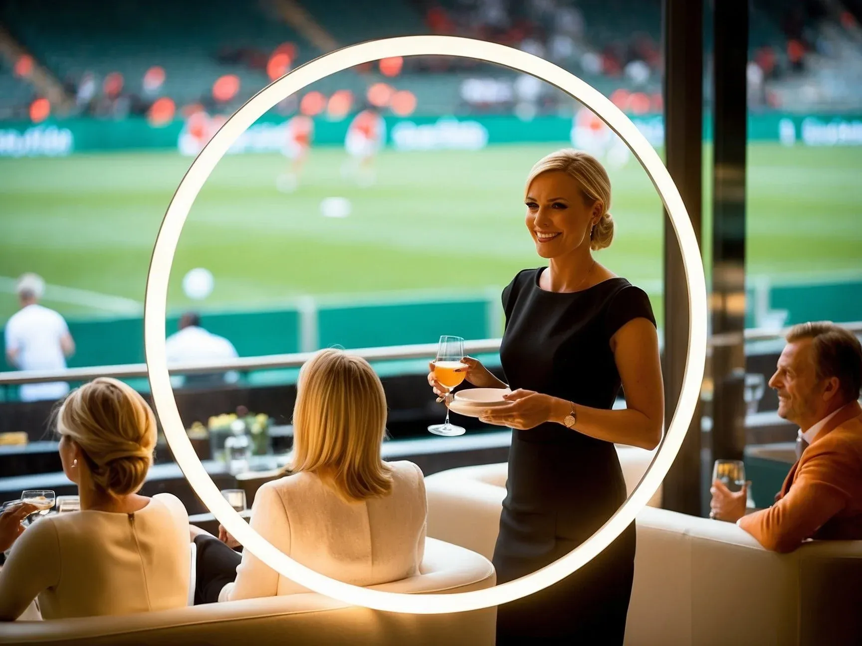 AI-generated image: Close-up of a security operation