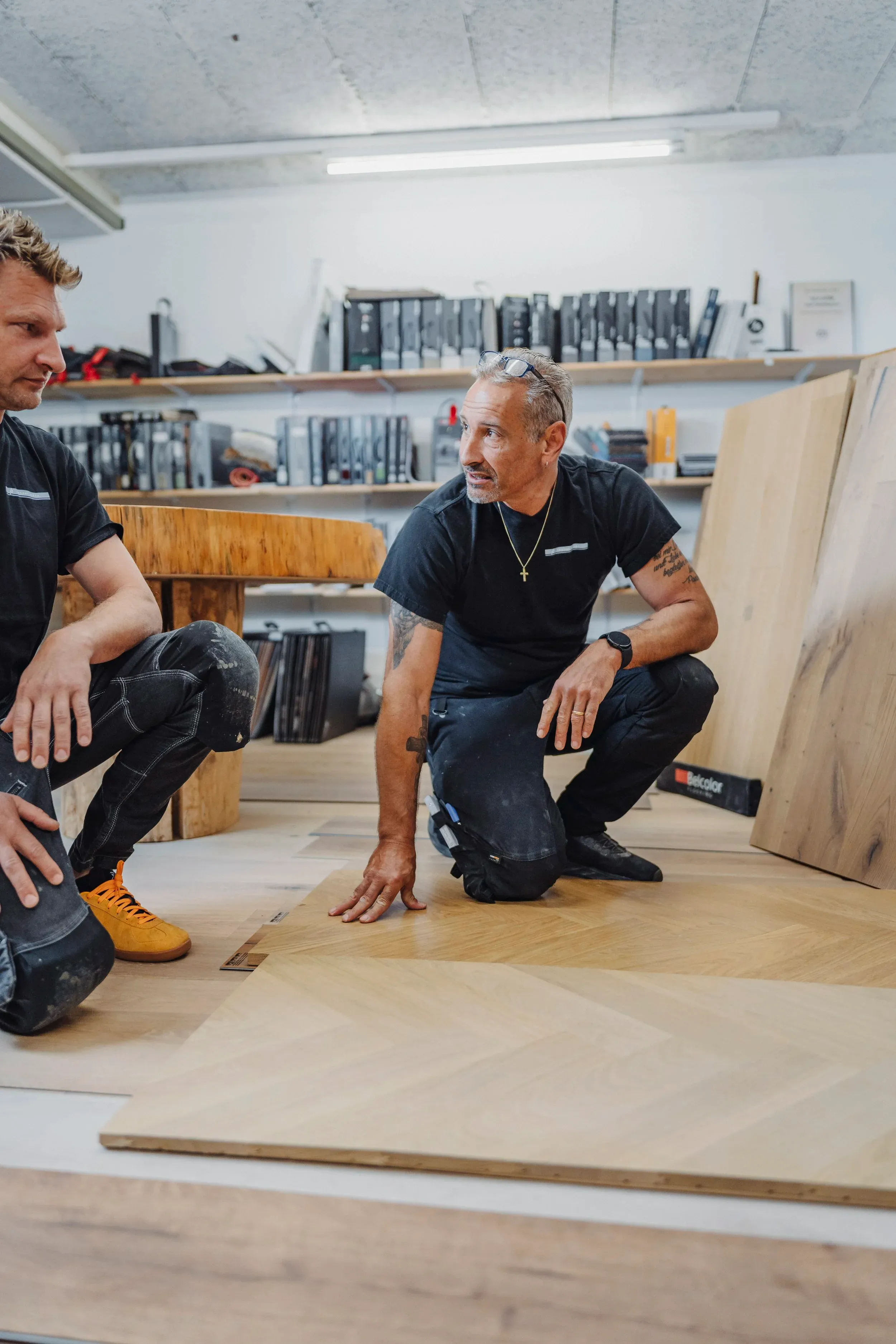 Bodenbelag-Muster bei Fennerboden