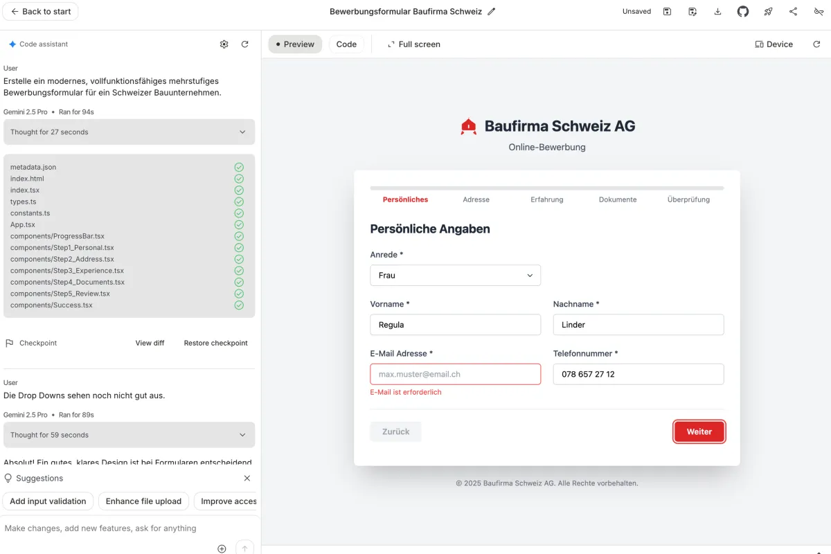 Google AI Studio – Plattform für AI-Prototypen und Experimente