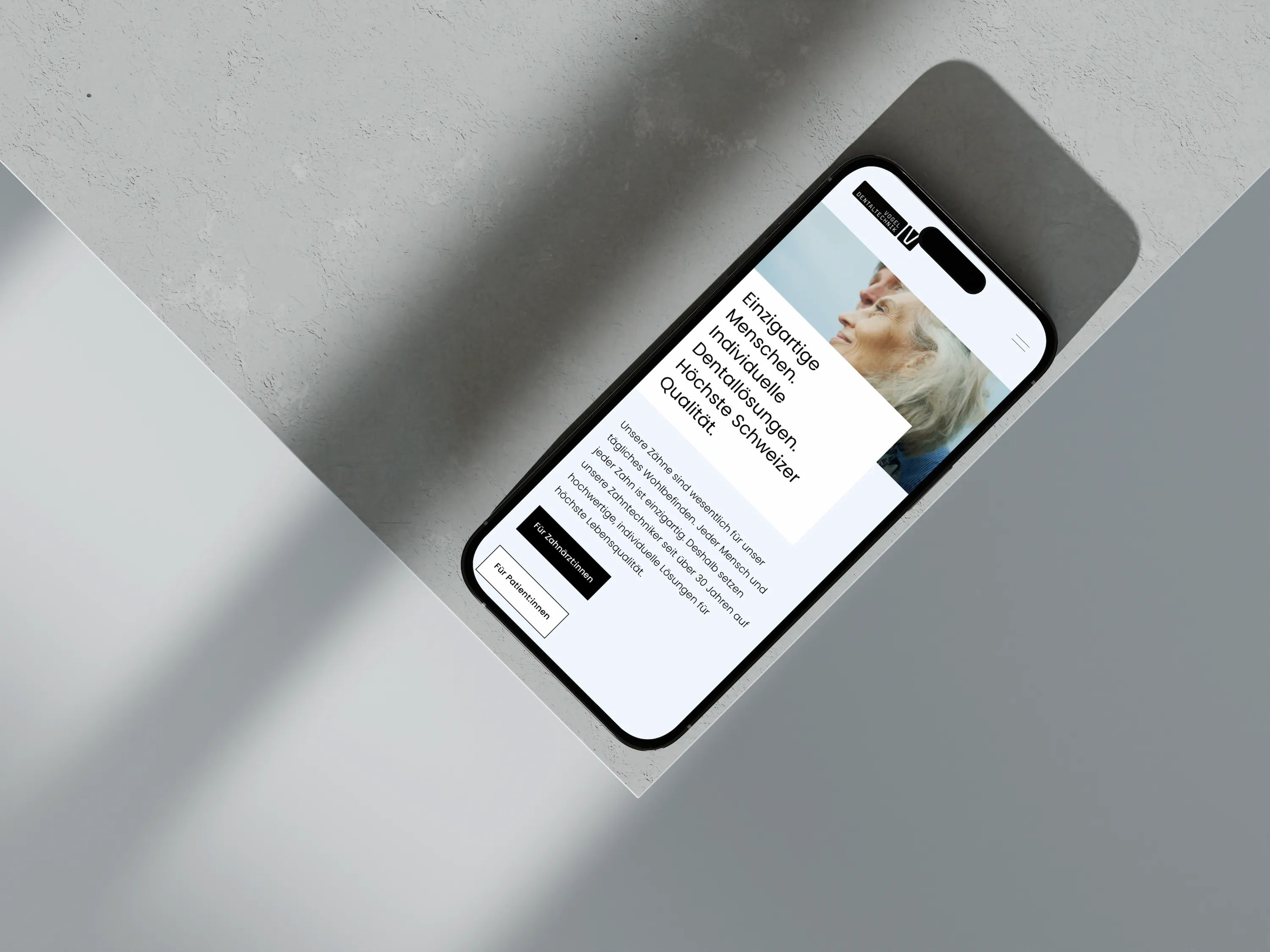 Neue Webseite für Zahntechniker – Vogel Dentaltechnik