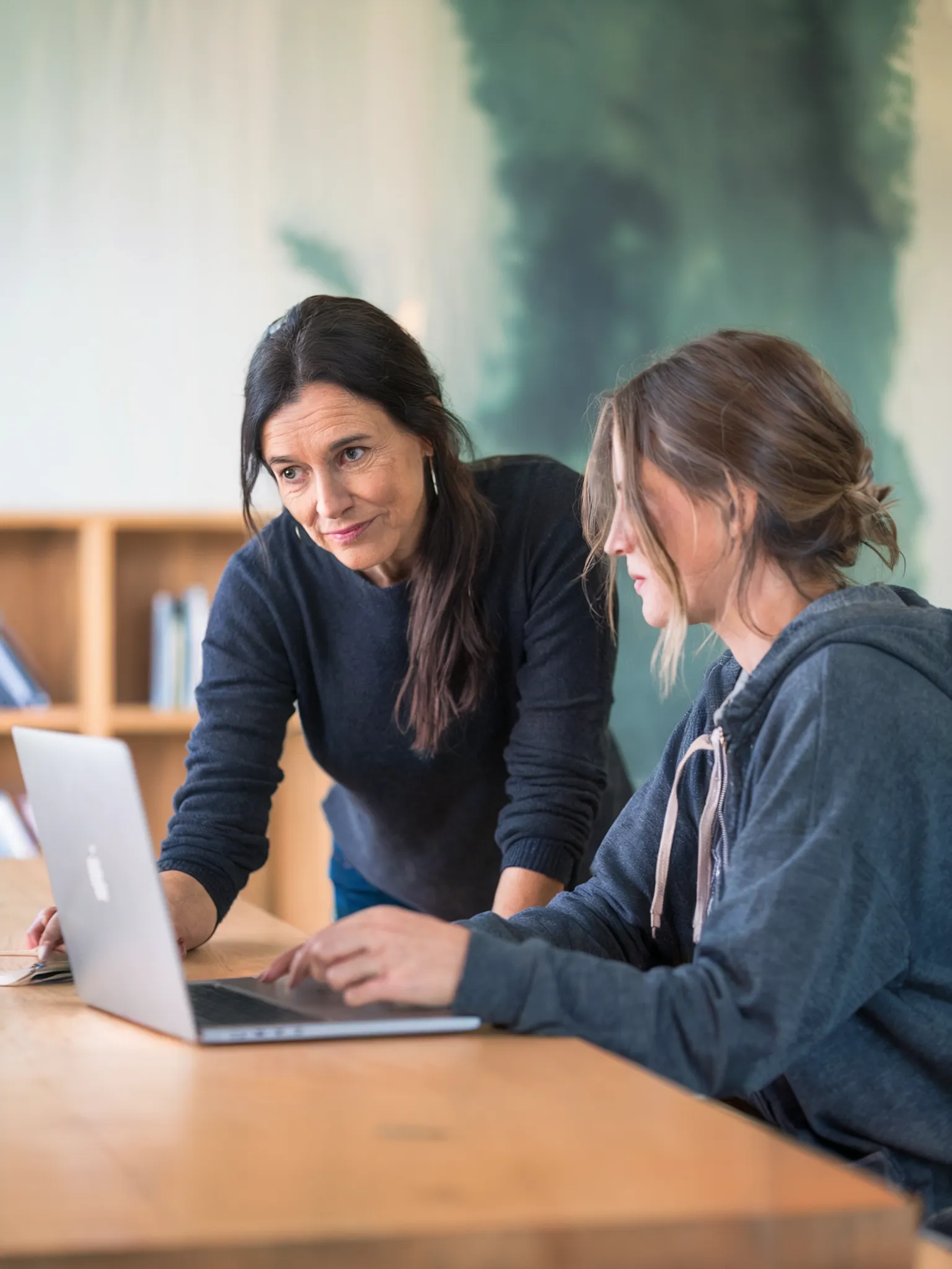 AI-generiertes Bild – Nahaufnahme einer Person