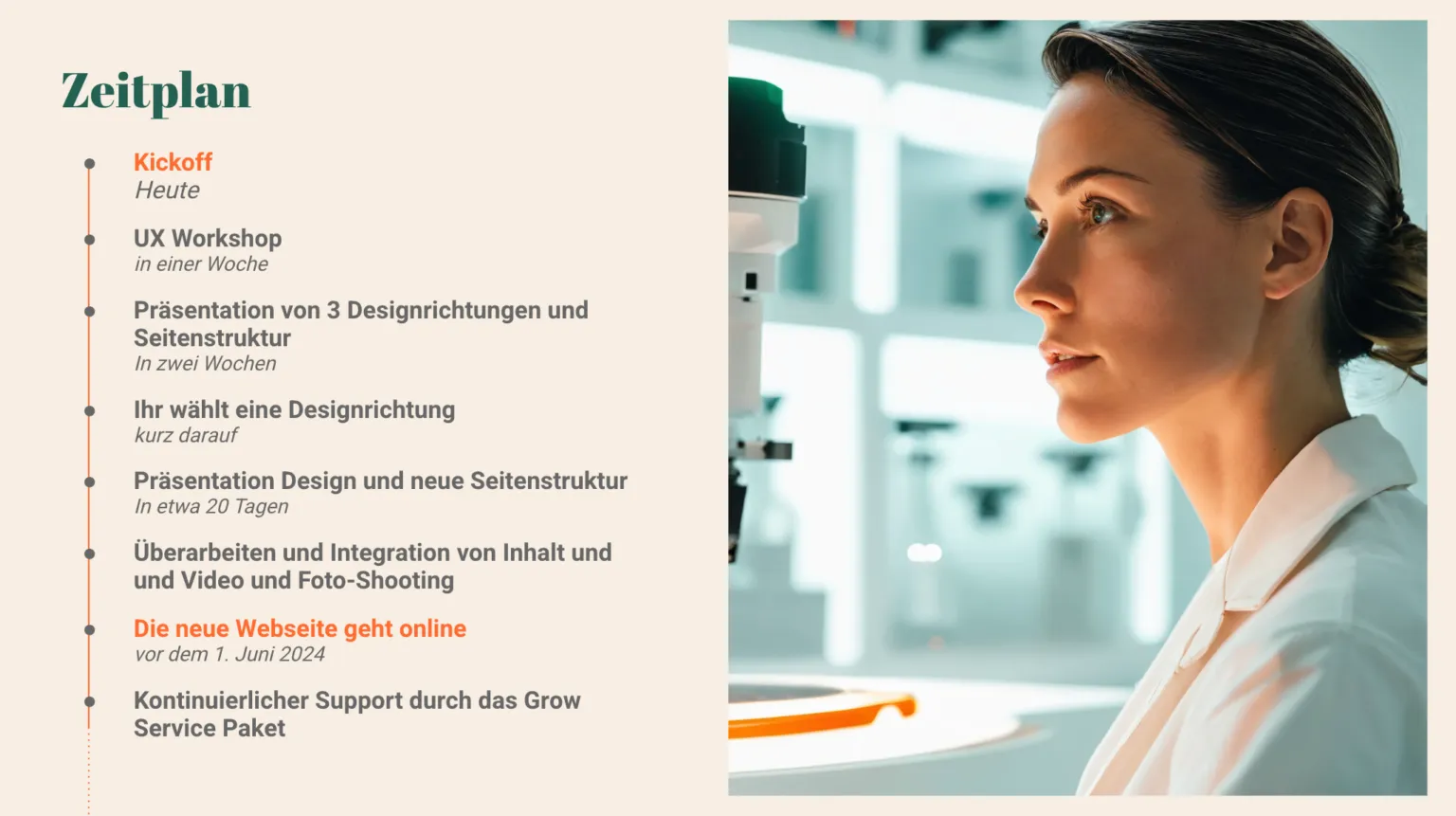 Kick-off and user experience workshop for Vogel Dentaltechnik