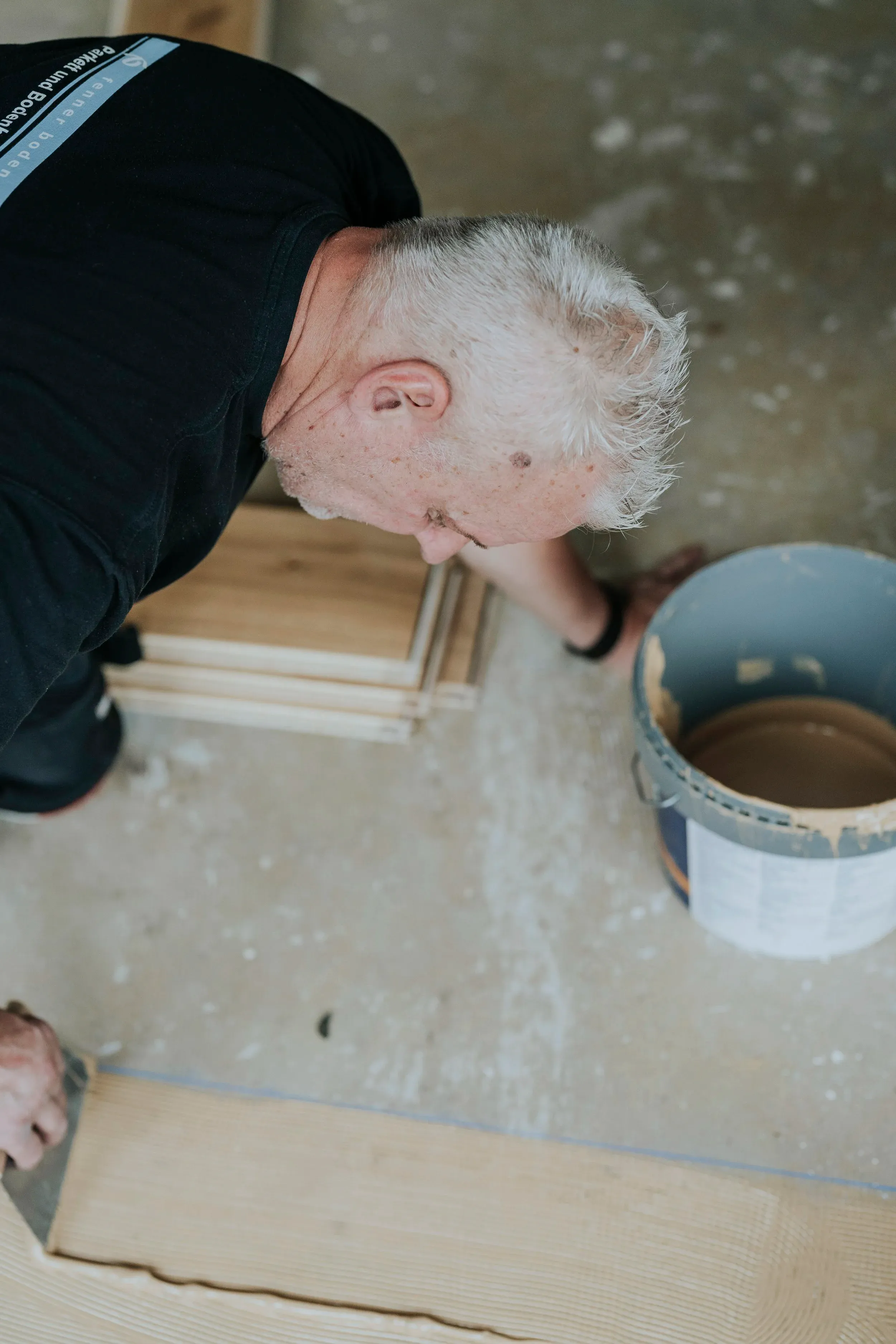 Untergrund bearbeiten – Detailaufnahme