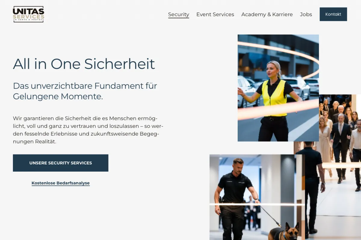 Golden Circle model from the UX workshop for Unitas Services