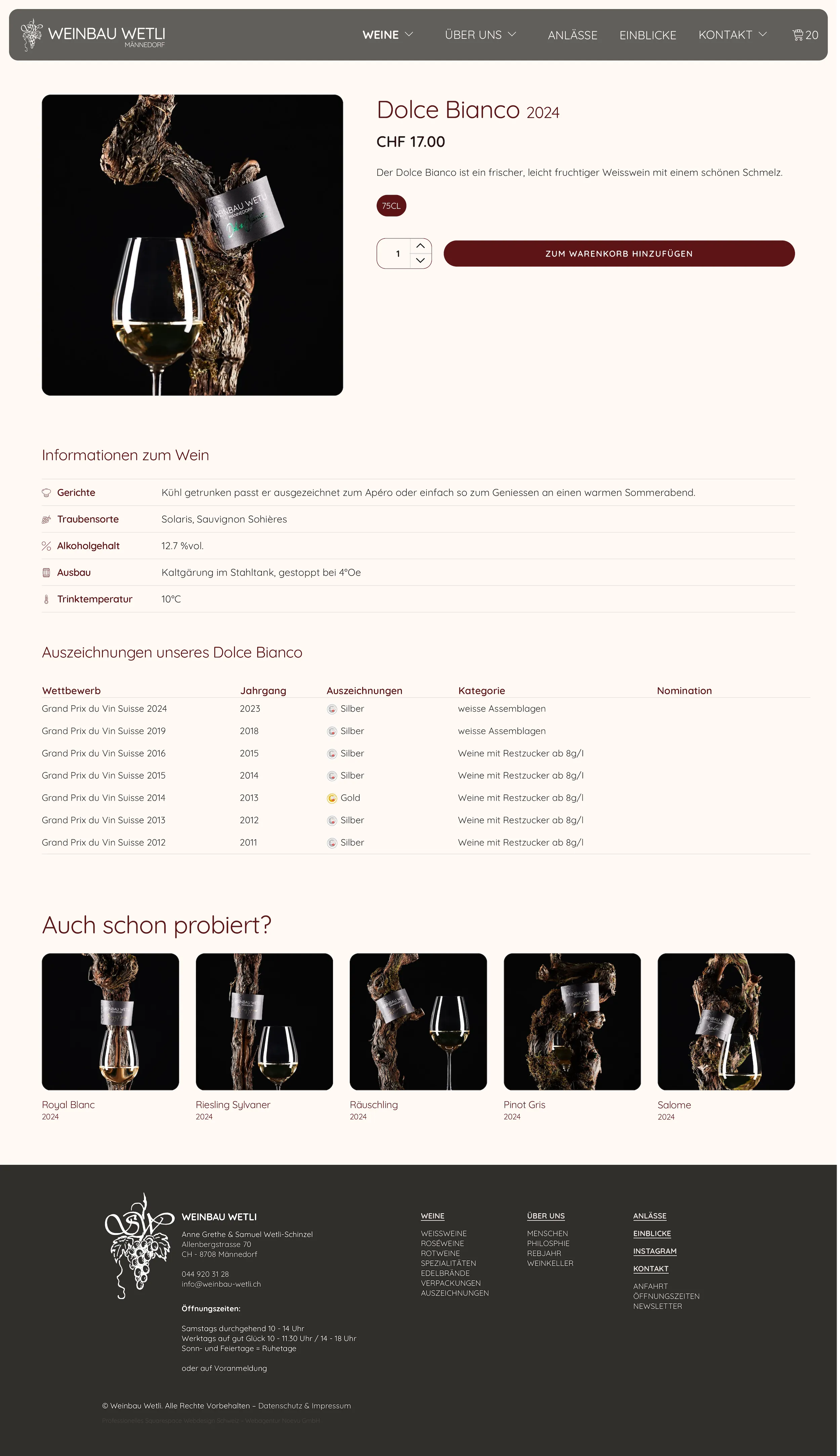 Advanced product characteristics and individual checkout process with ordering on account